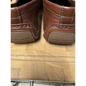 Cole Haan Men's Grand Leather Driving Loafers Brown Slip On Moc Toe Shoes